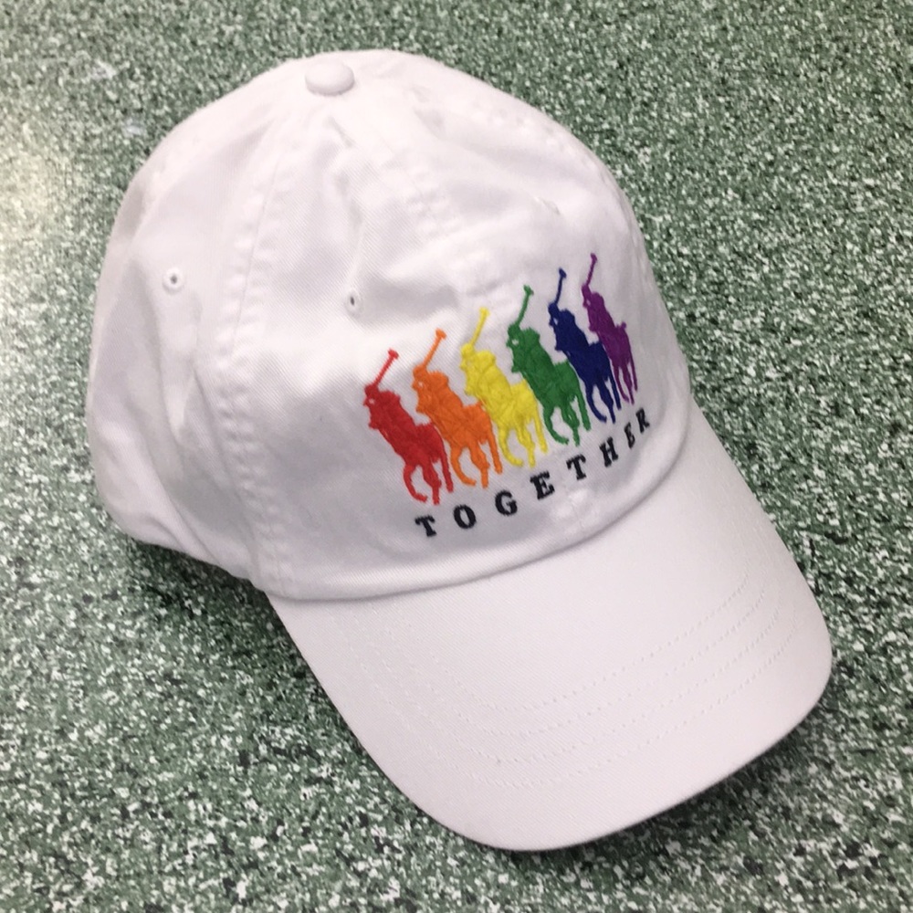 Polo Ralph Lauren Pride White Chino Adjustable Cap - Picture 6 of 15